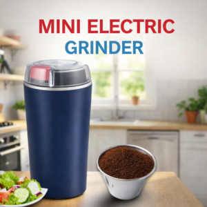 Portable Mini Electric Grinder — Grind  Coffee, Spices & Dry Ingredients | Fresh Every Morning in Just 10 Seconds!