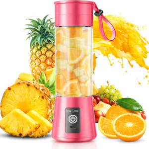 Fresh Juice Anywhere: Portablix USB Rechargeable Mini Blender