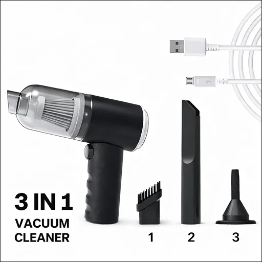 TurboClean™ Pro Portable Wireless High-Power-Portable Car Vacuum Cleaner - Image 4