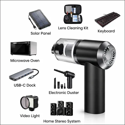 TurboClean™ Pro Portable Wireless High-Power-Portable Car Vacuum Cleaner - Image 7