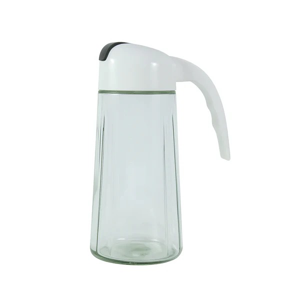 Glass Oil Bottle Dispenser 630ml – Automatic Lid & Drip-Free Pour - Image 7